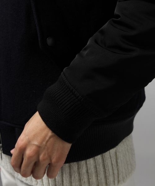 HARE（ハレ）の「キリカエMA-1（ジャケット/アウター・メンズ・グレー/ネイビー・Ｓ/Ｍ/Ｌ）」の11枚目の写真