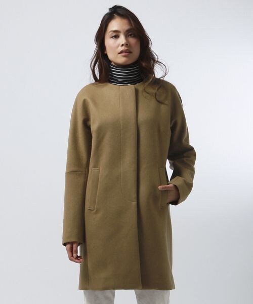 バンヤードストーム　キャメルPコート バンヤードストーム キャメルPコート