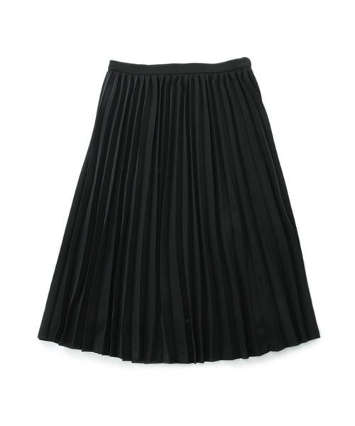 Andemiu（アンデミュウ）の「ミディプリーツスカート（スカート・レディース・シルバー/ブラック/アイボリー/グリーン・F）」の3枚目の写真