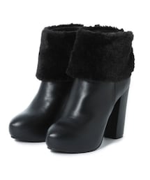 Andemiu | ファーツキショートブーツ(シューズ)