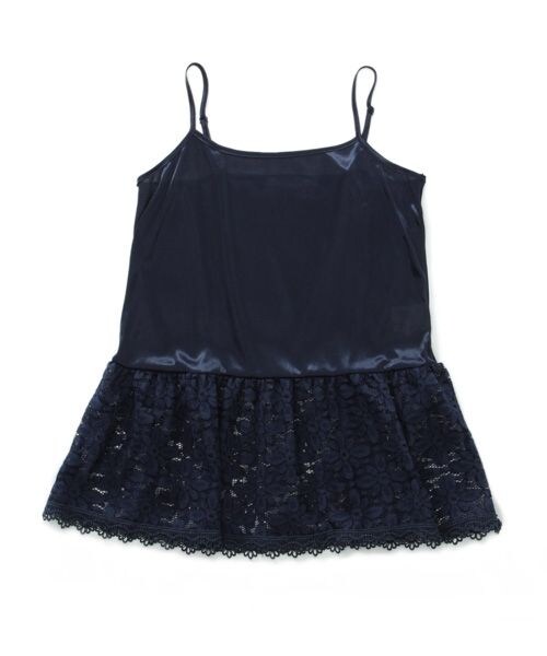 Andemiu（アンデミュウ）の「バラエティーキャミソール（トップス・レディース・オフホワイト/グレー/ブラック/ネイビー・F）」の4枚目の写真