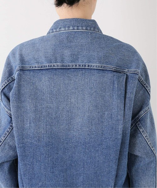 2025年9月購入品。ヘルシーデニム　スローブ別注　ビックデニムジャケット SLOBE IENA（スローブイエナ）の「【Healthy denim/ヘルシーデニム