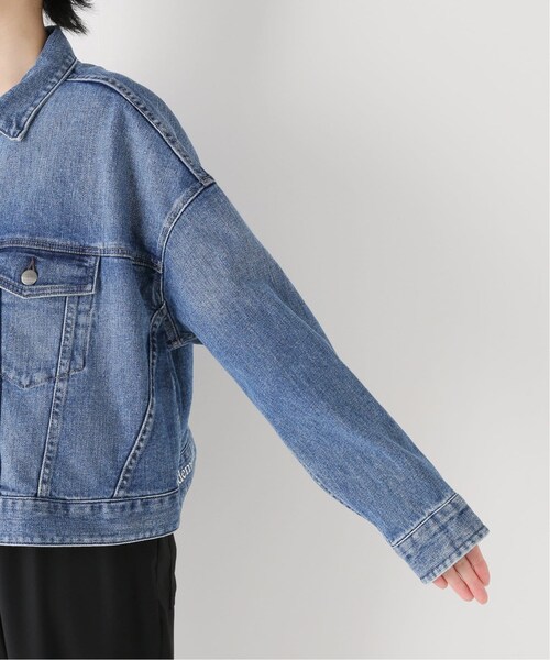 2025年9月購入品。ヘルシーデニム　スローブ別注　ビックデニムジャケット SLOBE IENA（スローブイエナ）の「【Healthy denim/ヘルシーデニム