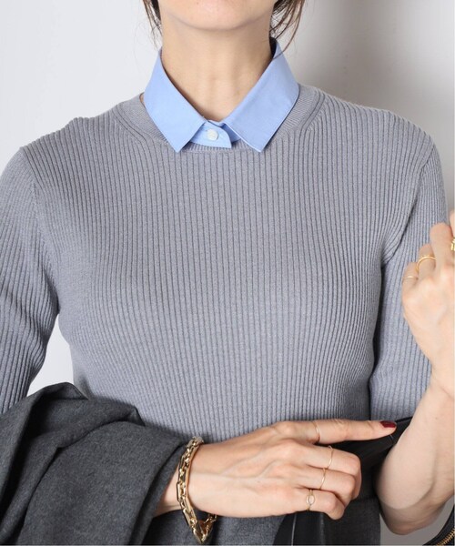MUSE de Deuxieme classe（ミューズデドゥーズィエムクラス）の「attached collar mini（財布/小物・ホワイト/(010)/フリー/在庫あり）」の10枚目の写真