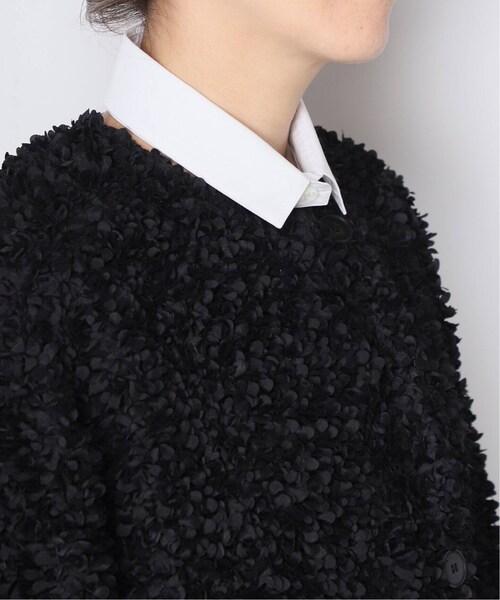 MUSE de Deuxieme classe（ミューズデドゥーズィエムクラス）の「attached collar mini（財布/小物・ホワイト/(010)/フリー/在庫あり）」の4枚目の写真