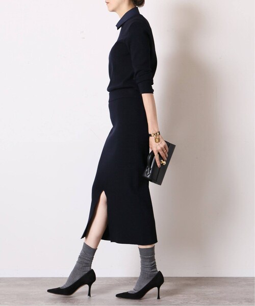 MUSE de Deuxieme classe（ミューズデドゥーズィエムクラス）の「attached collar mini（財布/小物・ホワイト/(010)/フリー/在庫あり）」の8枚目の写真