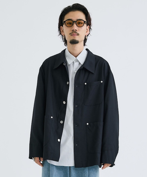 Name.(ネーム)の「WOOL COVERALL(その他アウター・メンズ・D.GRY/CCL/NVY・1/2)」の2枚目の写真