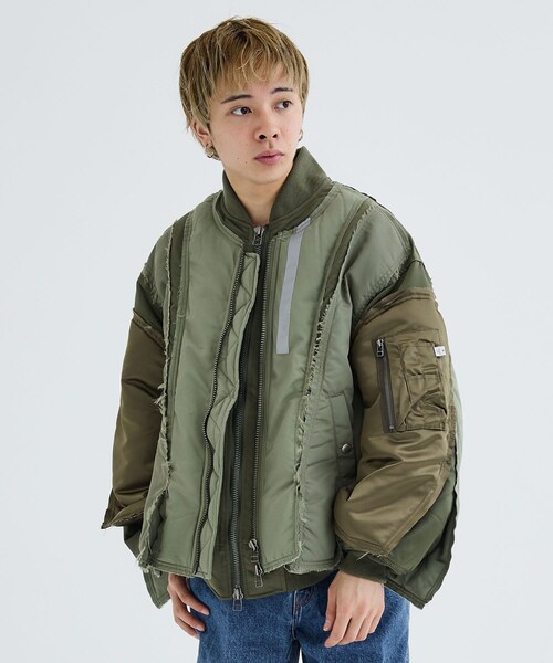 FACETASM（ファセッタズム）の「CRAZY MA-1（その他アウター