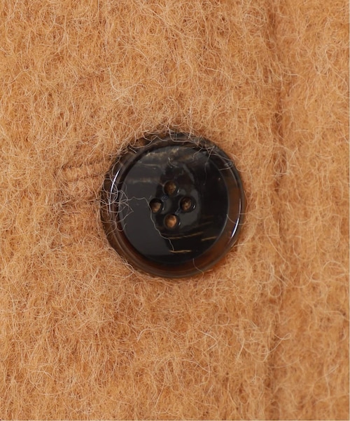 美品　ヴェルメイユパーイエナ アルパカ混シャギーリバーコート 定価9,9万円 VERMEIL par iena（ヴェルメイユパーイエナ）の「《予約》アルパカ混