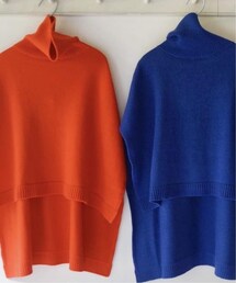 週末SALE❗️ジャーナルスタンダードラックス ライトジャージー タートルポンチョ JOURNAL STANDARD LUXE（ジャーナルスタンダード ラックス）の