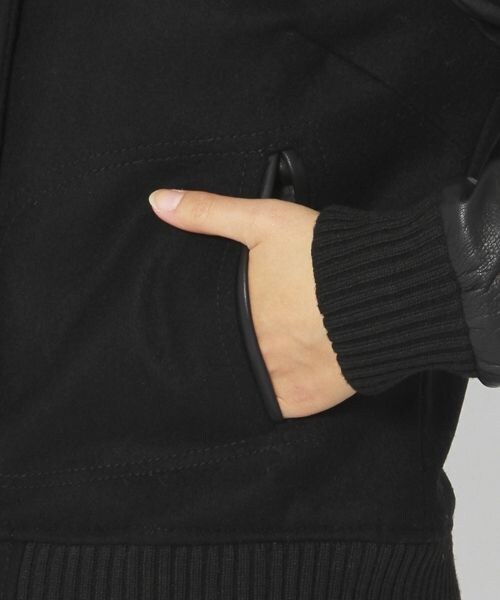 BABYLONE（バビロン）の「【OAK】 Wフロントブルゾン（ジャケット/アウター・レディース・ブラック・36）」の8枚目の写真