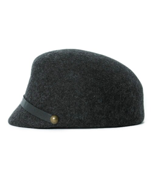 BABYLONE（バビロン）の「【Eugenia Kim】フェルトキャップ（アクセサリー・レディース・チャコールグレー・フリー）」の2枚目の写真