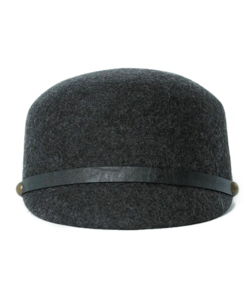 BABYLONE（バビロン）の「【Eugenia Kim】フェルトキャップ（アクセサリー・レディース・チャコールグレー・フリー）」の3枚目の写真