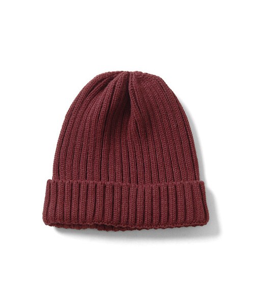 URBAN RESEARCH DOORS（アーバンリサーチドアーズ）の「WATCH CAP-2（帽子・メンズ・NAVY/BEIGE/BLACK/BURGANDY/BROWN/KHAKI・one）」の5枚目の写真