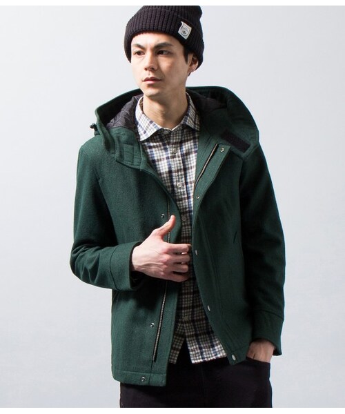 JUNRED（ジュンレッド）の「【先行予約】ショートモッズブルゾン（コート・メンズ・キャメル/グリーン/ネイビー・0/1/2）」の15枚目の写真