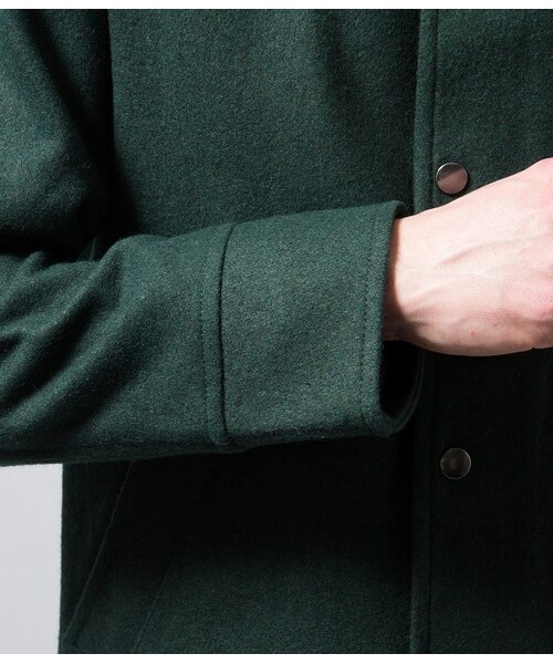 JUNRED（ジュンレッド）の「【先行予約】ショートモッズブルゾン（コート・メンズ・キャメル/グリーン/ネイビー・0/1/2）」の9枚目の写真