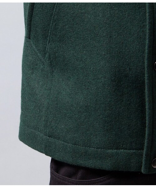 JUNRED（ジュンレッド）の「【先行予約】ショートモッズブルゾン（コート・メンズ・キャメル/グリーン/ネイビー・0/1/2）」の11枚目の写真