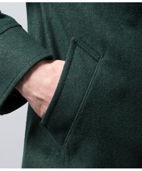 JUNRED（ジュンレッド）の「【先行予約】ショートモッズブルゾン（コート・メンズ・キャメル/グリーン/ネイビー・0/1/2）」の10枚目の写真