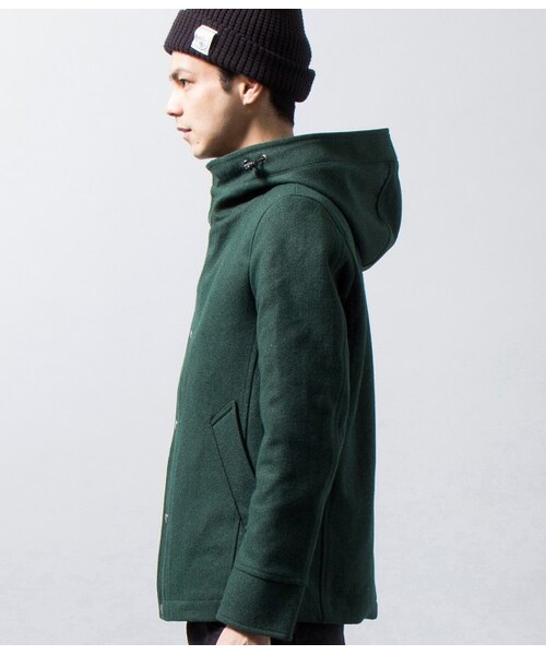 JUNRED（ジュンレッド）の「【先行予約】ショートモッズブルゾン（コート・メンズ・キャメル/グリーン/ネイビー・0/1/2）」の5枚目の写真