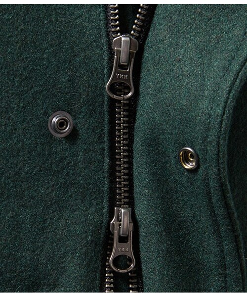 JUNRED（ジュンレッド）の「【先行予約】ショートモッズブルゾン（コート・メンズ・キャメル/グリーン/ネイビー・0/1/2）」の13枚目の写真