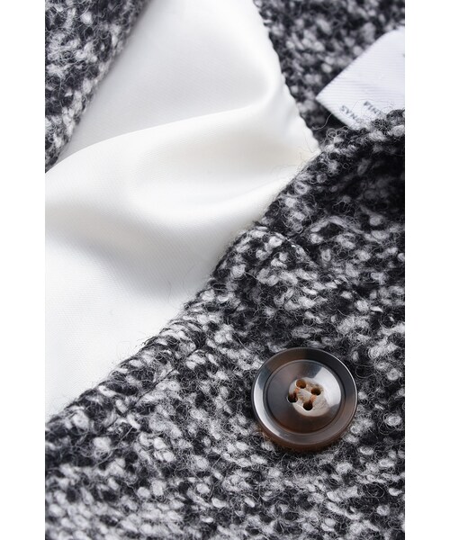 ORENDA（オレンダ）の「連帽混色毛呢口袋外套（ジャケット/アウター・レディース・淺灰/黑・F）」の15枚目の写真