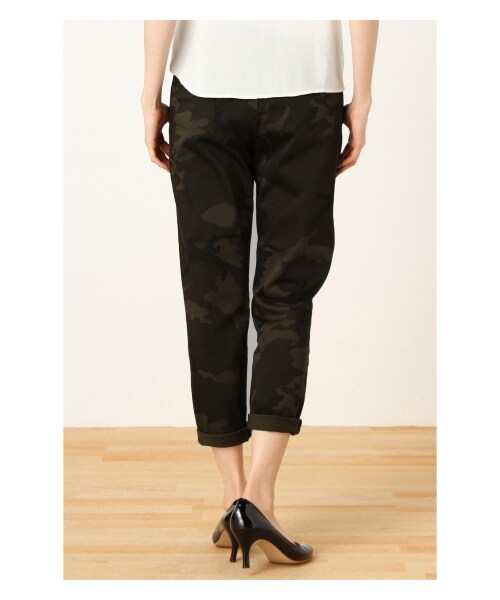 Spick & Span（スピックアンドスパン）の「メイサイ サテンストレッチ パンツ（パンツ・レディース・カーキ・34/36/38/40）」の4枚目の写真