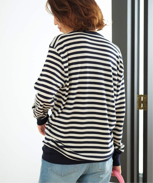 FRAMeWORK(フレームワーク)の「≪予約≫LANA SETA 1*1 別注ボーダープルオーバー(ネイビー)()」 - WEAR