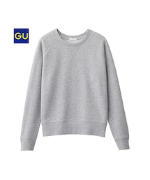 GU | （GU）カラースウェットプルオーバー（長袖）(トップス)