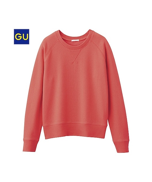 GU（ジーユー）の「（GU）カラースウェットプルオーバー（長袖）（WOMEN ⁄ スウェット・レディース・NATURAL/GRAY/BLUE/GREEN/NAVY/OFF WHITE/ORANGE/BLACK・XL/S/L/M）」の8枚目の写真