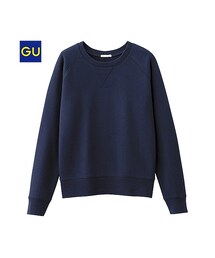 GU | （GU）カラースウェットプルオーバー（長袖）(トップス)