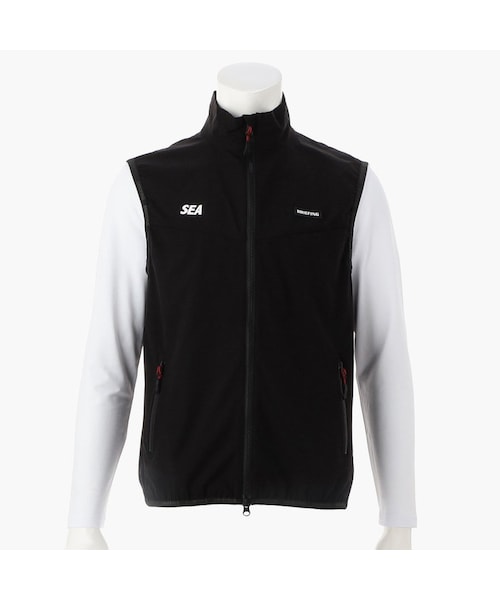 ウエア WIND AND SEA - BRIEFING X WDS WIND VEST WDS / BLACK briefing WIND VEST WDS WINDANDSEA Lサイズ