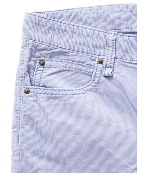 DRWCYS（ドロシーズ）の「ベーシックコーデュロイパンツ（パンツ・レディース・ホワイト/ネイビー/ブルー/イエロー・S/M）」の8枚目の写真