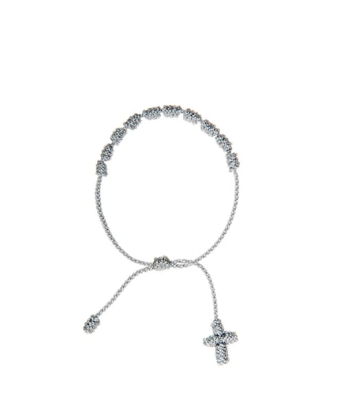 MONO & ME（モノアンドミー）の「Cross bracelet（その他・メンズ・Grey 灰・One Size 均碼）」の2枚目の写真