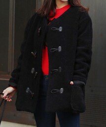 DHOLIC | トグルボタンショート丈ジャケット(ダッフルコート)