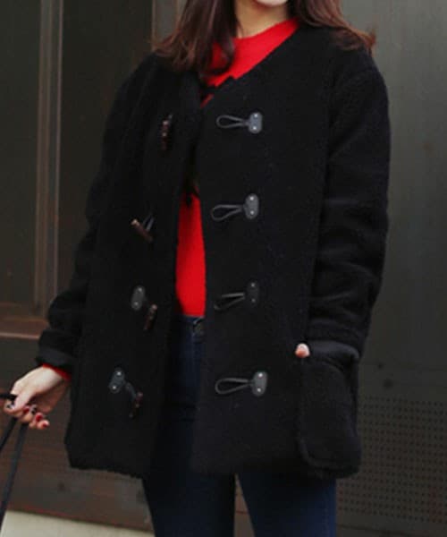 DHOLIC（ディーホリック）の「トグルボタンショート丈ジャケット