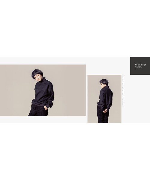 Marjorie（マージョリー）の「法式立領上衣（トップス・レディース・淺灰/墨・F）」の6枚目の写真