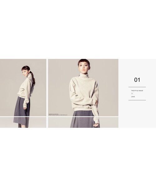 Marjorie（マージョリー）の「法式立領上衣（トップス・レディース・淺灰/墨・F）」の3枚目の写真