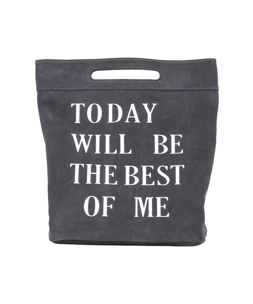 dazzlin（ダズリン）の「【goods】MESSAGEスエードトートBAG（バッグ・レディース・ネイビー/ベージュ/カーキ・F）」の10枚目の写真