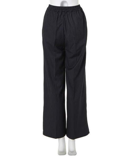 EVRIS（エヴリス）の「イージーワイドPT（パンツ・レディース・ブラック/ボルドー/ミックス・S/M）」の8枚目の写真