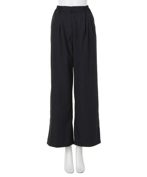 EVRIS（エヴリス）の「イージーワイドPT（パンツ・レディース・ブラック/ボルドー/ミックス・S/M）」の6枚目の写真