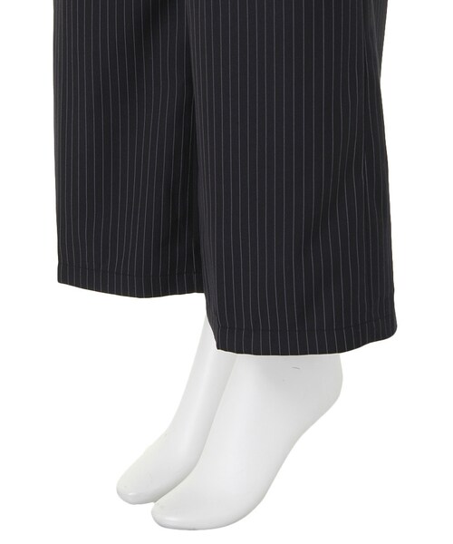 EVRIS（エヴリス）の「イージーワイドPT（パンツ・レディース・ブラック/ボルドー/ミックス・S/M）」の12枚目の写真