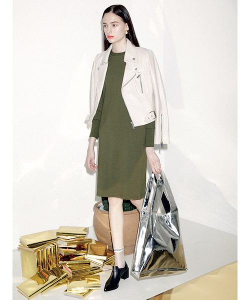 MURUA ラムレザー　ライダース　sサイズ MURUA（ムルーア）の「【CASUAL】ラムレザーライダース（）」 - WEAR