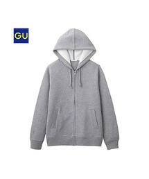 GU | （GU）裏フリースフルジップパーカ（長袖）Ａ(ジャケット/アウター)