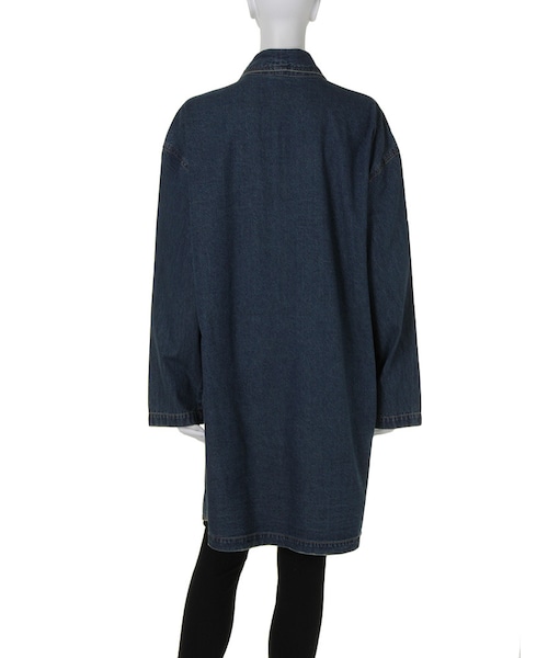 Ungrid（アングリッド）の「《sweet10月号掲載》【Casual】デニムロングガウン（ジャケット/アウター・レディース・インディゴ・F）」の8枚目の写真