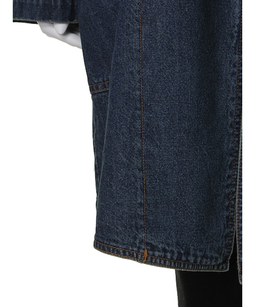 Ungrid（アングリッド）の「《sweet10月号掲載》【Casual】デニムロングガウン（ジャケット/アウター・レディース・インディゴ・F）」の12枚目の写真