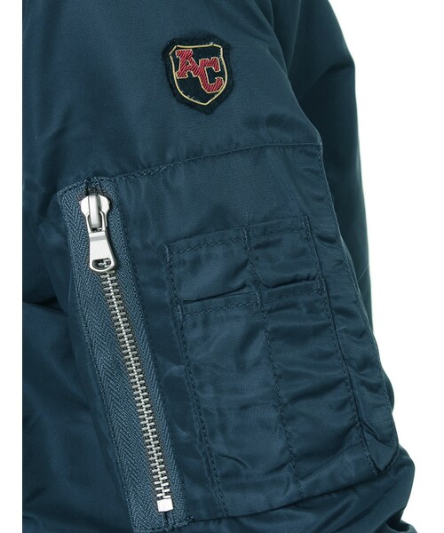 Ungrid（アングリッド）の「【Men’s Like】SCHOTT MA-1（ジャケット/アウター・レディース・オフホワイト/ブラック/ボルドー/ネイビー/カーキ・M/L）」の16枚目の写真