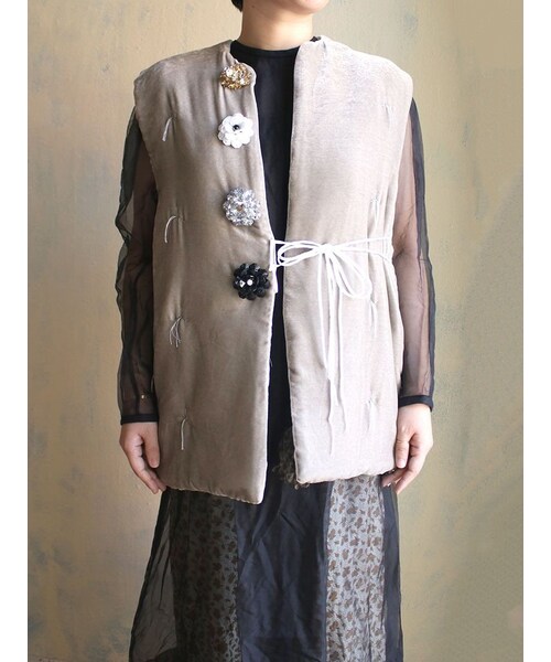 TOWAVASE（トワヴァーズ）の「サラサのキルトジャケット（）」 - WEAR