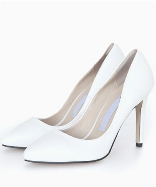 DHOLIC（ディーホリック）の「ポップカラー9cmヒールシューズ（パンプス・レディース・シルバー/ディープスカイブルー/ピンク/ベージュ/ホワイト/ライム・240）」の2枚目の写真