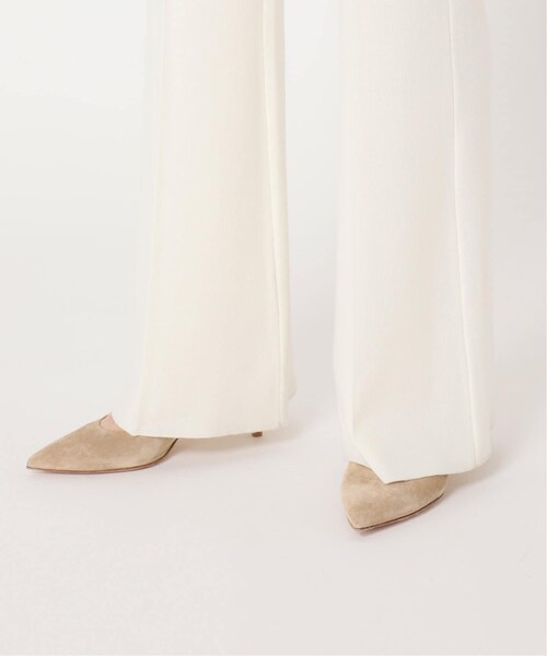 MUSE de Deuxieme Classe パンツ ホワイト 36 MUSE de Deuxieme classe（ミューズデドゥーズィエムクラス）の