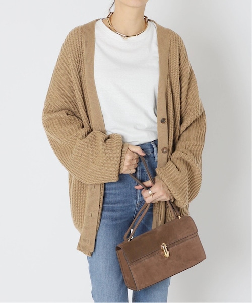 ★美品★MUSE de Deuxieme classeニットカーディガン36BR MUSE de Deuxieme classe（ミューズデドゥーズィエムクラス）の